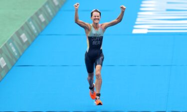 Flora Duffy made history at the Tokyo 2020 Summer Games by winning gold in the triathlon.