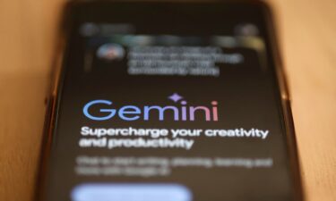 An ad for Google's Gemini AI chatbot