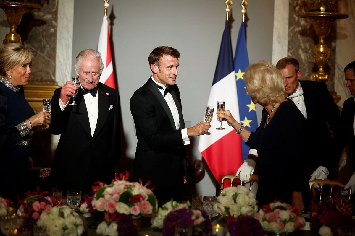 <i>Benoit Tessier/Pool/Reuters via CNN Newsource</i><br/>French President Emmanuel Macron