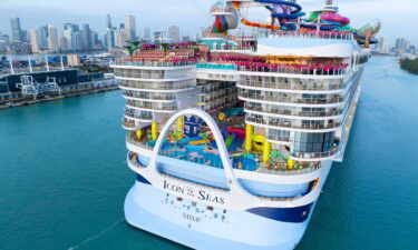 Icon of the Seas: Royal Caribbean Icon of the Seas is the world's largest cruise ship and can carry nearly 10
