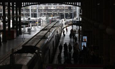 The Gare du Nord station in the French capital