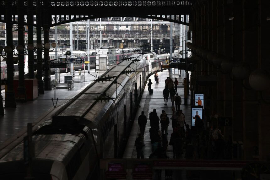 The Gare du Nord station in the French capital