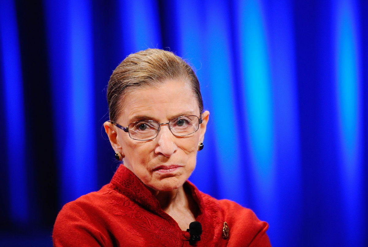 <i>Kevork Djansezian/Getty Images via CNN Newsource</i><br/>A former healthcare worker was convicted on July 31 of illegally accessing the late Justice Ruth Bader Ginsburg’s medical records in 2019 as she was battling cancer
