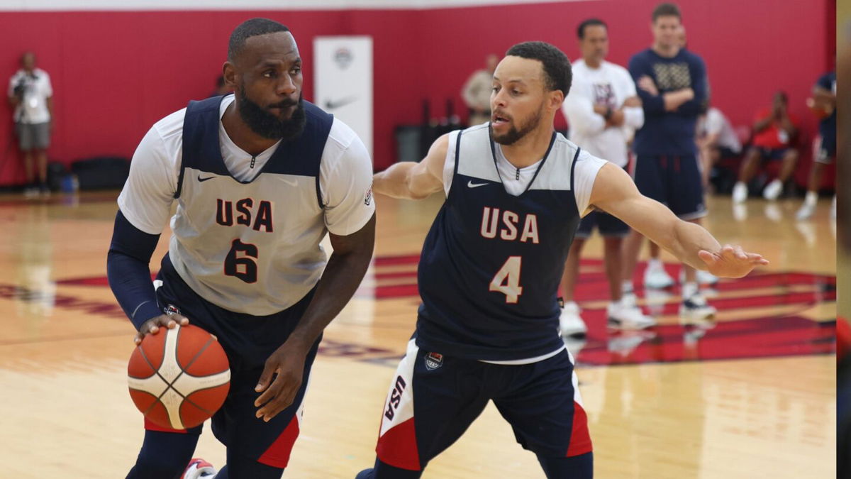 Watch NBA stars learn they've made the U.S. Olympic team