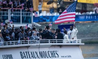 Team USA at the Opening Ceremony