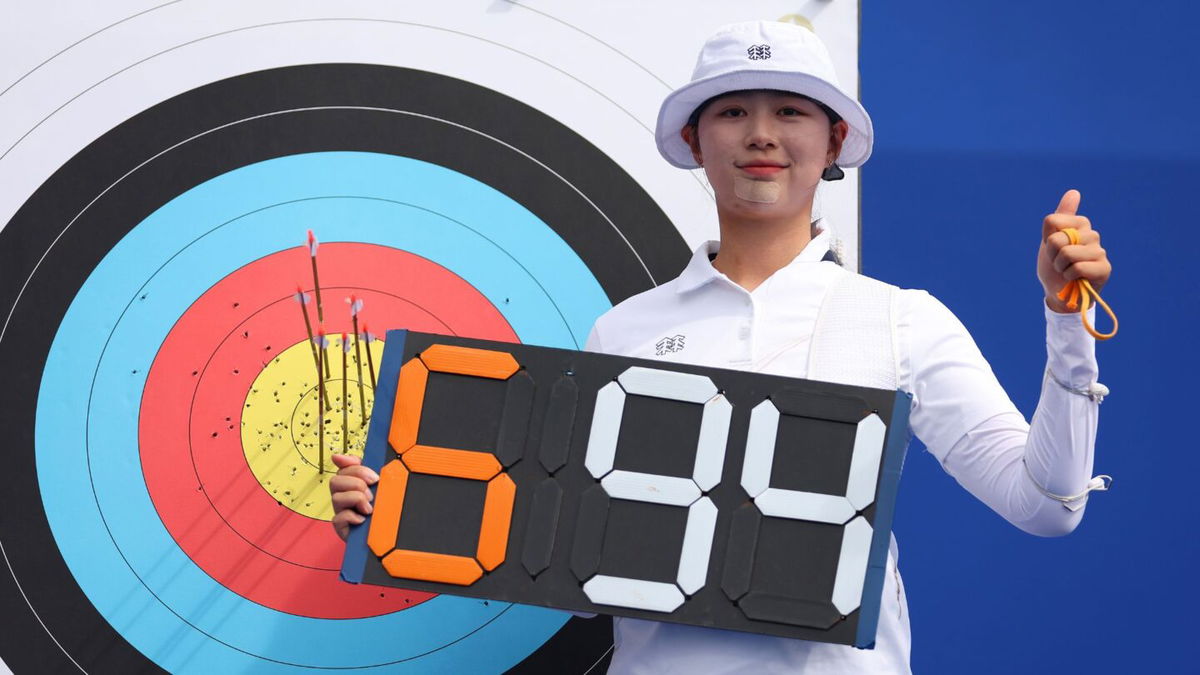 Women's archery individual ranking round