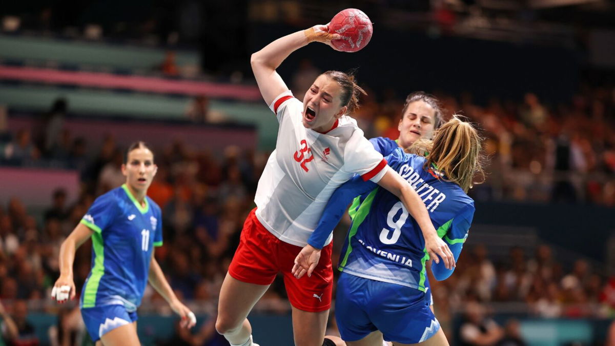 Denmark defeats Slovenia.