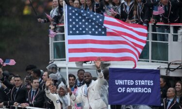 Team USA arrives at 2024 Opening Ceremony