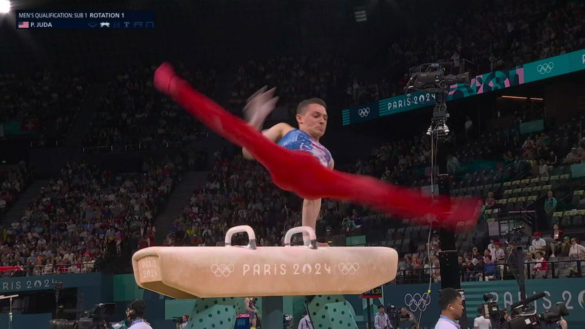 Top routines from U.S. men's gymnastics qualification round