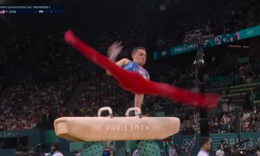 Top routines from U.S. men's gymnastics qualification round