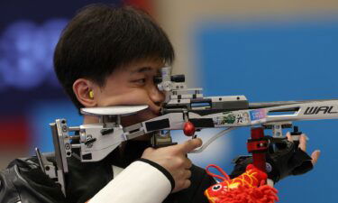 Liu Yukun wins 3m in men's 50m 3 positions final