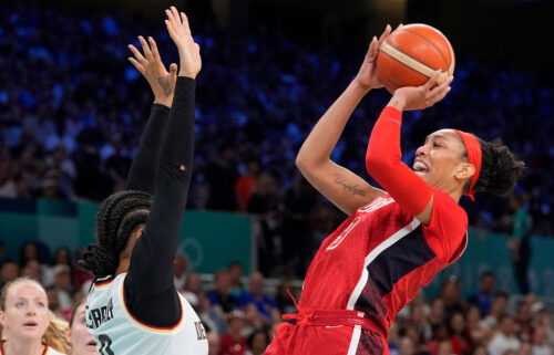 A'ja Wilson at 2024 Paris Olympics