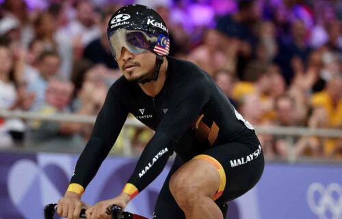 Mohd Azizulhasni Awang in the men's sprint.