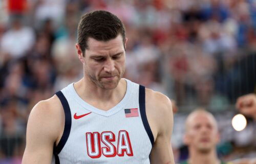 Jimmer Fredette during Thursday's game vs. Lithuania