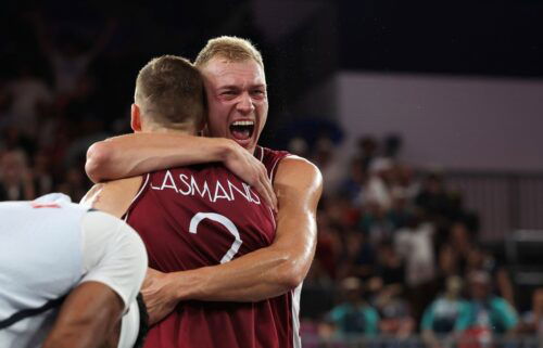 Latvian 3x3 celebrates win over U.S.