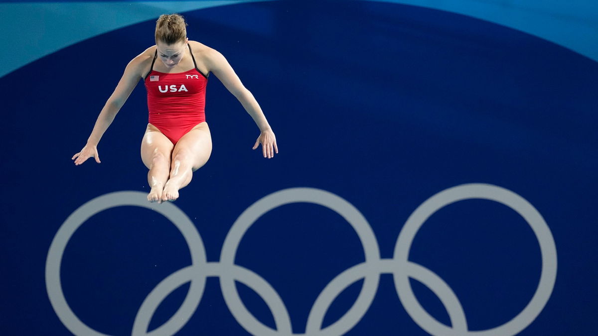 Women's 3m springboard prelims: Americans Alison Gibson, Sarah Bacon ...