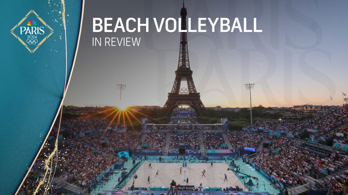 Beach volleyball in Paris