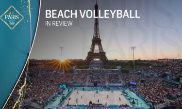 Beach volleyball in Paris