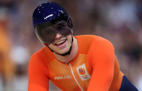 Harrie Lavreysen defends men's individual sprint gold.