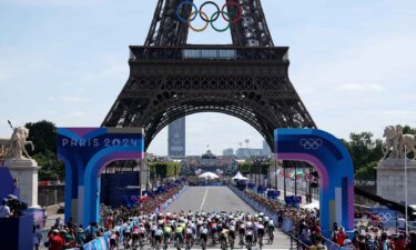 The women's road race starts at the 2024 Paris Games.