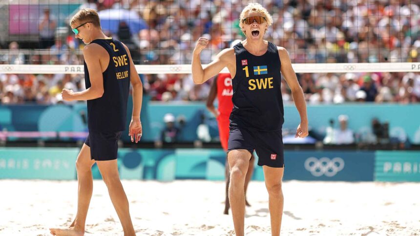 World No. 1 Sweden Outlasts Cuba In Three-set Classic To Reach Men's ...