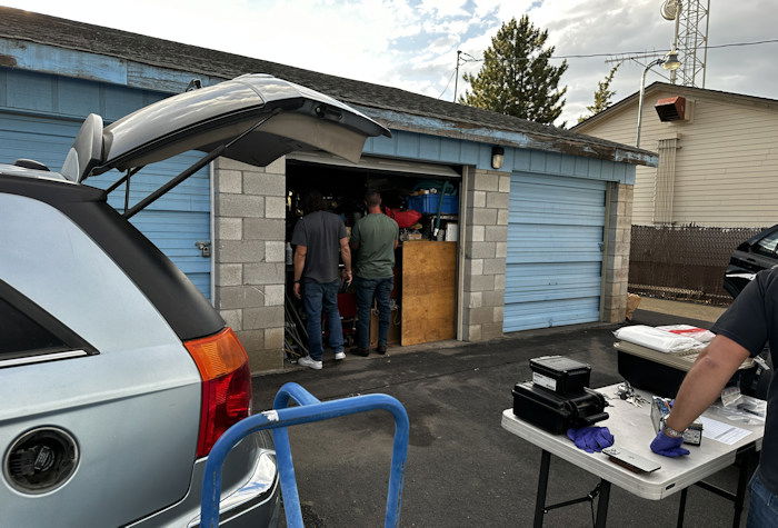 CODE agents arrest Bend man after discovering drug deals in parking lot; raid on minivan and storage unit turns up meth