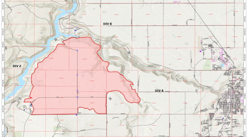 Elk Lane Fire map 86-1