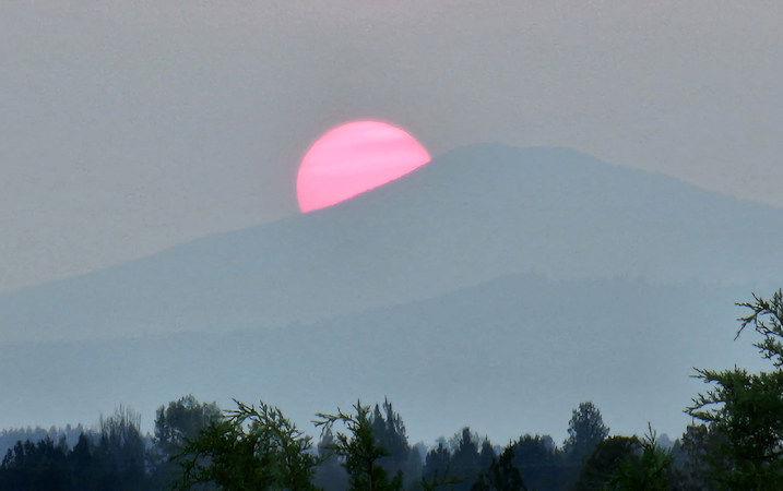 A 'fire-enhanced sun'