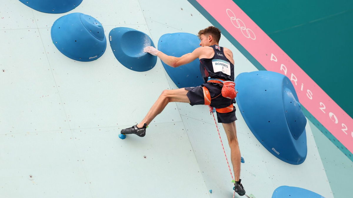 British climber Toby Roberts claims Olympic gold in unpredictable men's ...