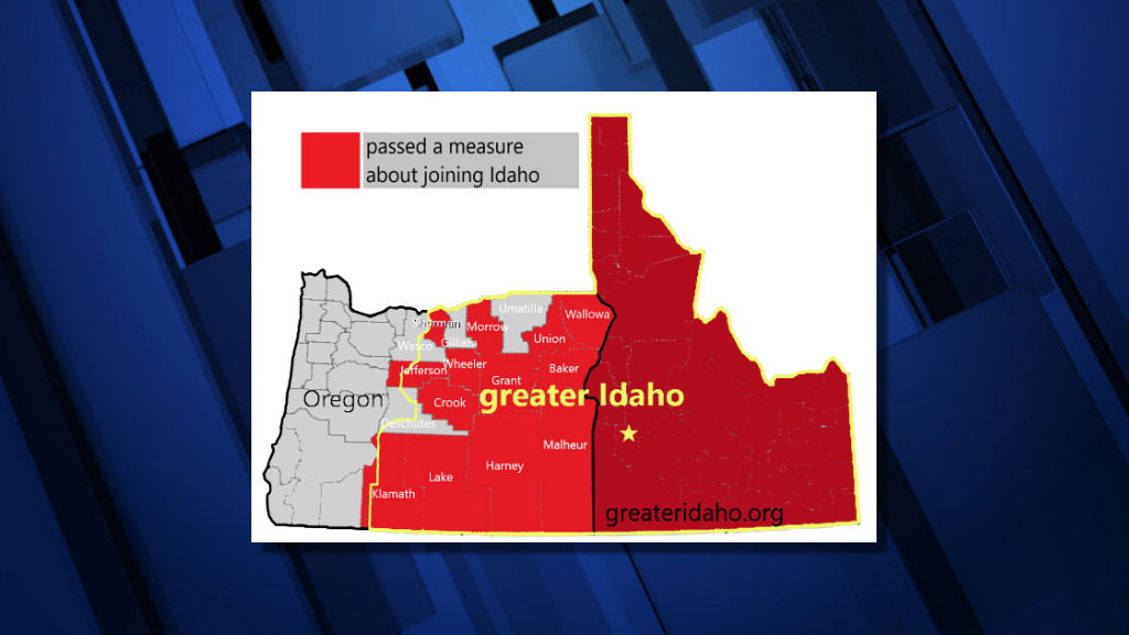 Crook County commissioners ask Oregon lawmakers to talk to Idaho counterparts about moving state line