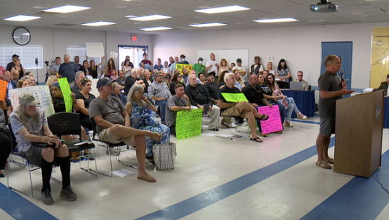 <i>KGTV via CNN Newsource</i><br/>Lemon Grove residents say they didn't hear about the county's plan to put 70 tiny homes for the homeless community until the project was approved.