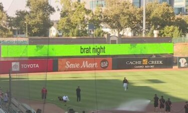 The Sacramento River Cats pitched a popular social media trend with its "brat night" theme Thursday while hosting the Reno Aces.