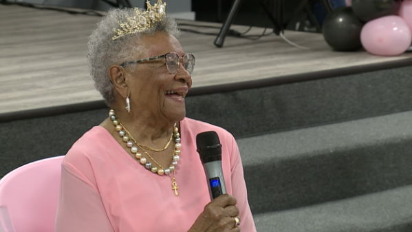 “Life has been good to me”: Woman celebrates 105th birthday