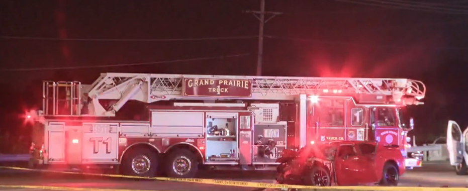 <i>KTVT via CNN Newsource</i><br/>Four people were killed as the result of a street racing crash in Grand Prairie on August 10