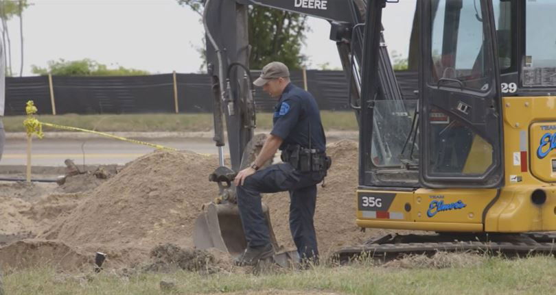<i>WWJ via CNN Newsource</i><br/>Suspected human remains were discovered at a construction site in Michigan last week