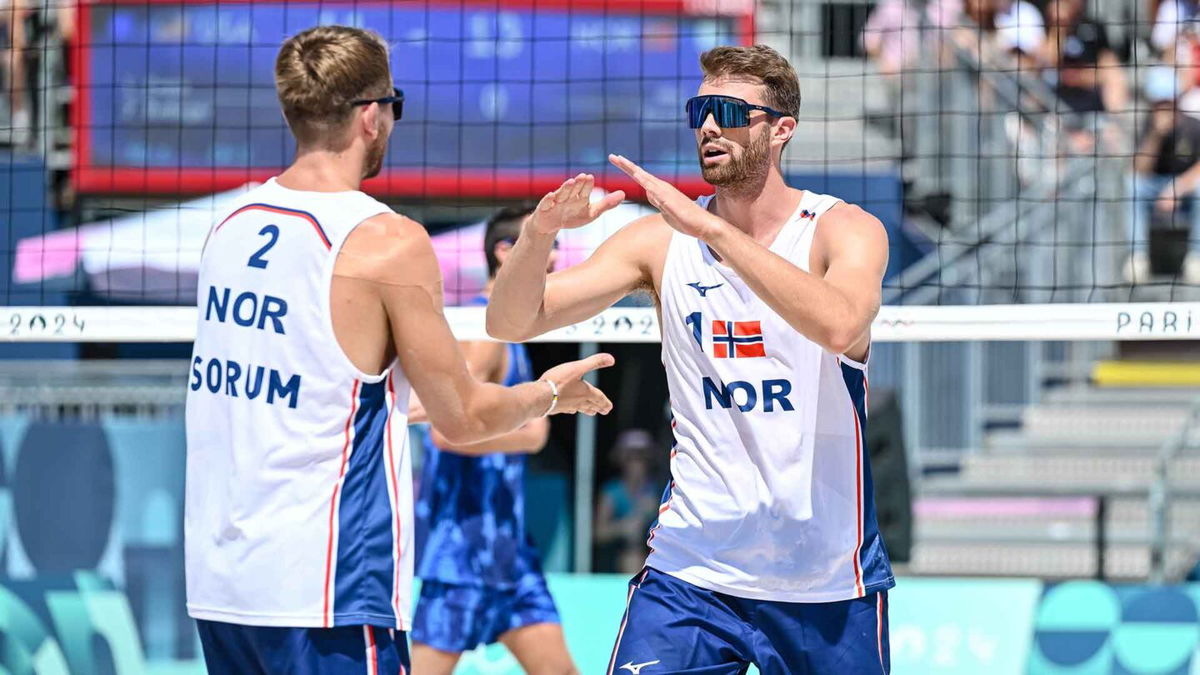 How to watch the men's beach volleyball gold medal match at Paris