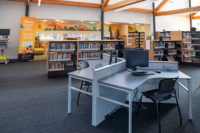 Remodeled Sunriver Library DPLS 2