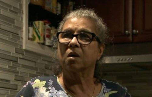 An elderly woman claims she was drugged