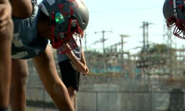 East Magnet High School's football team is enforcing strict guideline to ensure safe training while temperatures are soaring to triple digits.