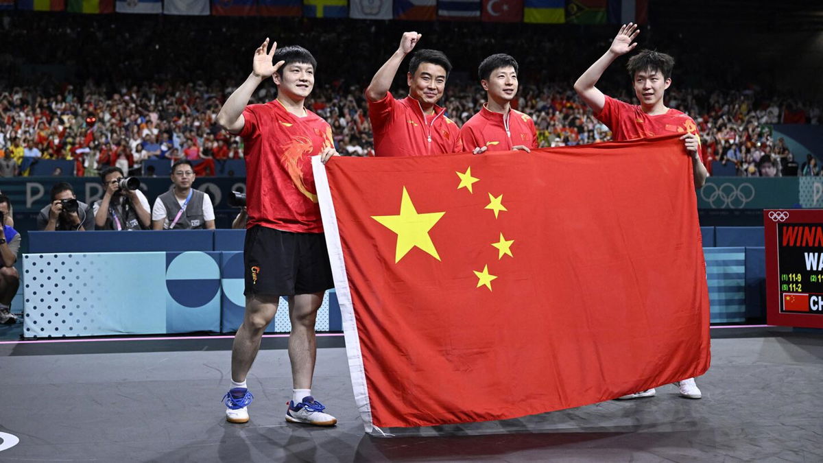 china's men's team