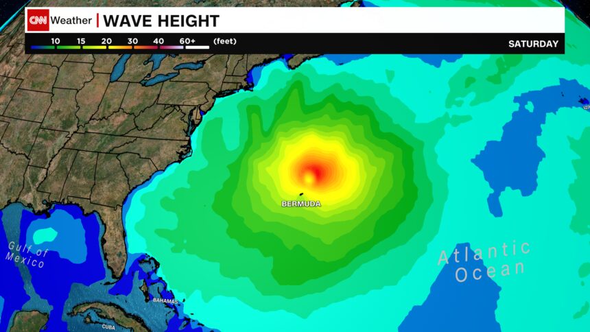 Ernesto Restrengthens To A Hurricane As Dangerous Beach Conditions ...