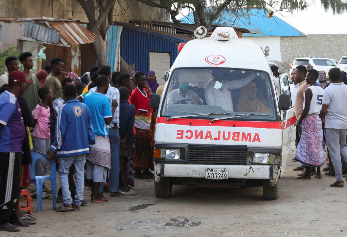 <i>Feisal Omar/Reuters via CNN Newsource</i><br/>Terrorist group Al-Shabaab targeted a popular restaurant at a Mogadishu beach