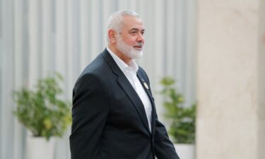 Hamas political leader Ismail Haniyeh