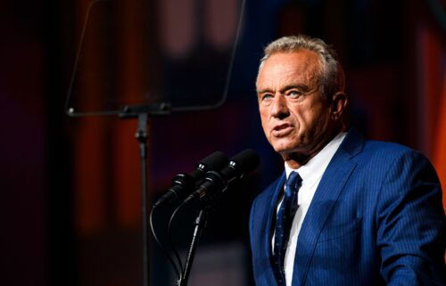 Robert F. Kennedy Jr. speaks at the Bitcoin 2024 conference in Nashville on July 26.