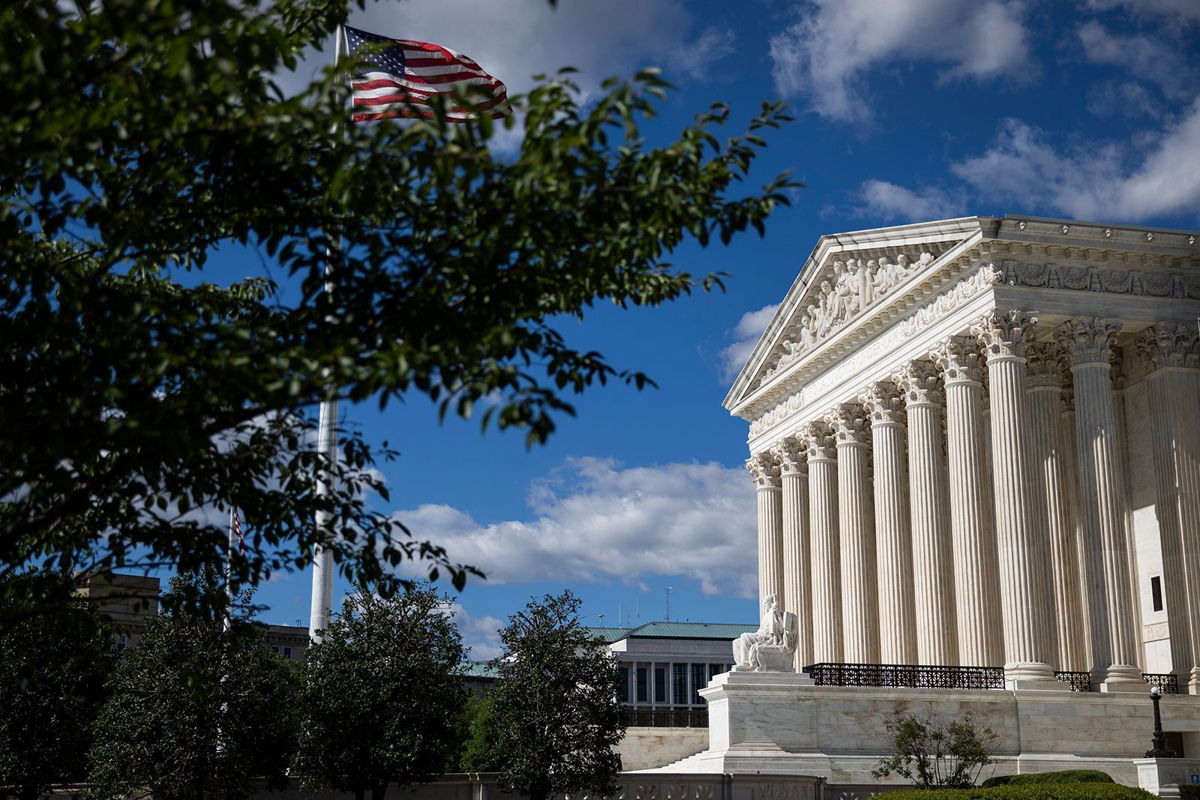 <i>Aashish Kiphayet/NURPHO/AP via CNN Newsource</i><br/>The United States Supreme Court is being seen in Washington