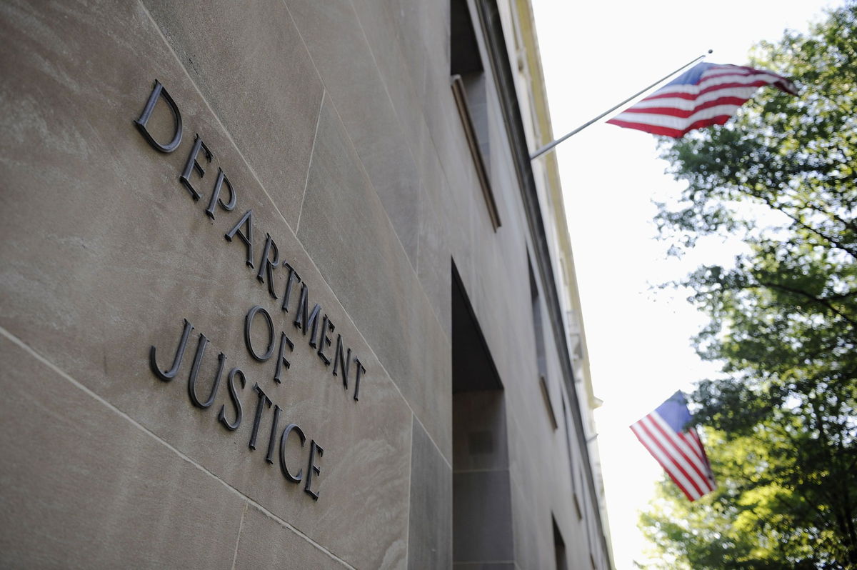 <i>Jonathan Ernst/Reuters/File via CNN Newsource</i><br/>Department of Justice headquarters in Washington