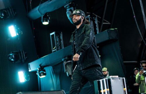 Metro Boomin performs during the first weekend of the Coachella Valley Music and Arts Festival at the Empire Polo Club in Indio