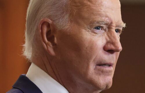 President Joe Biden delivers remarks in the State Dining Room at the White House on August 1