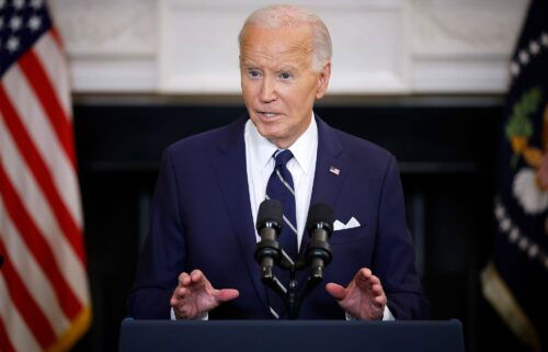 President Joe Biden speaks at the White House on August 1.