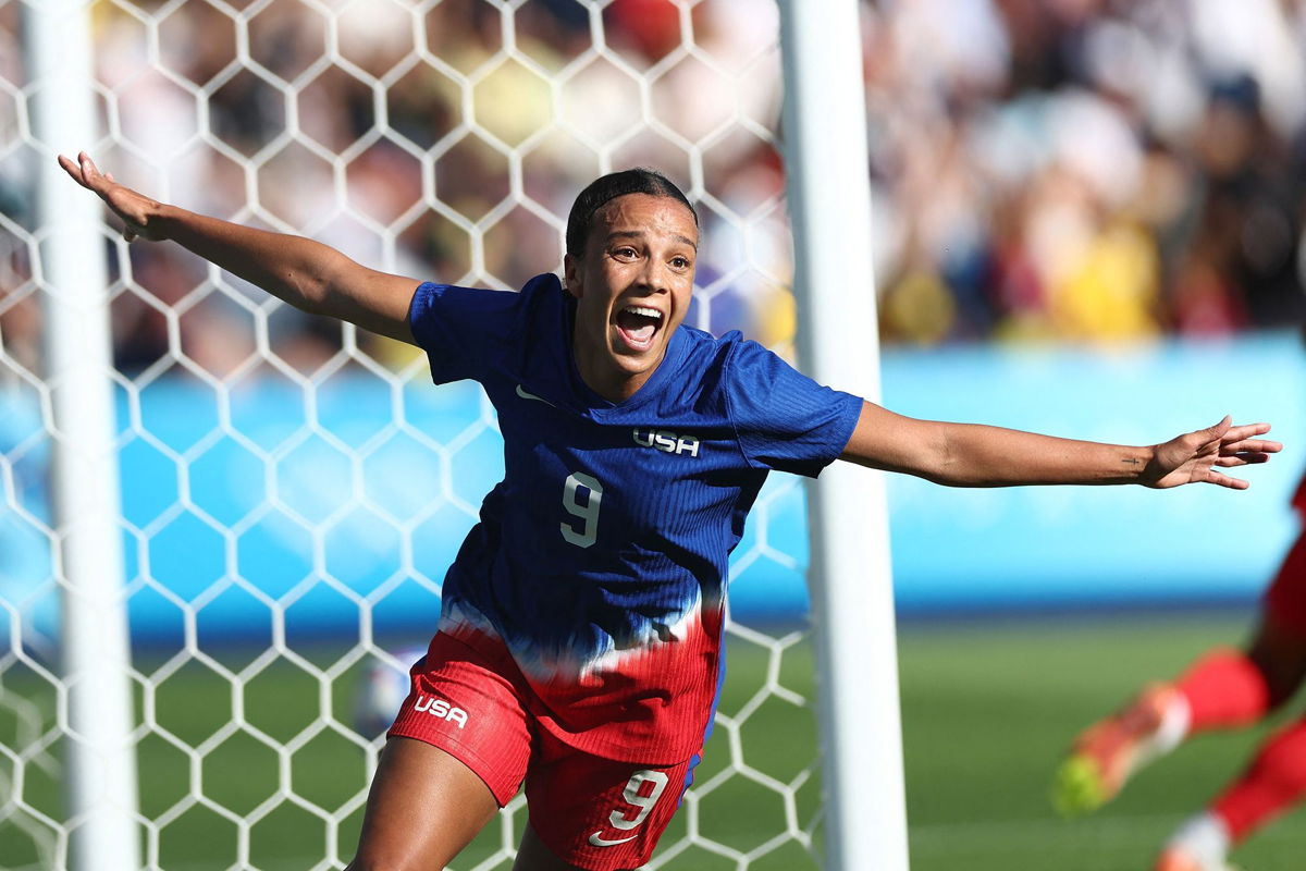 <i>Franck Fife/AFP/Getty Images via CNN Newsource</i><br/>The US Women’s National Team won a fifth Olympic gold medal at the Parc des Princes in Paris